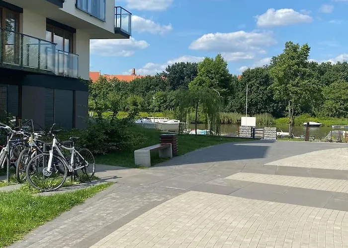 Apartman Art Marina Nad Rzeka Z Bezplatnym Parkingiem *