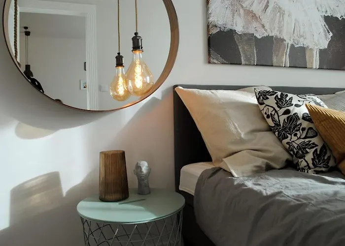 Apartman Art Marina Nad Rzeka Z Bezplatnym Parkingiem