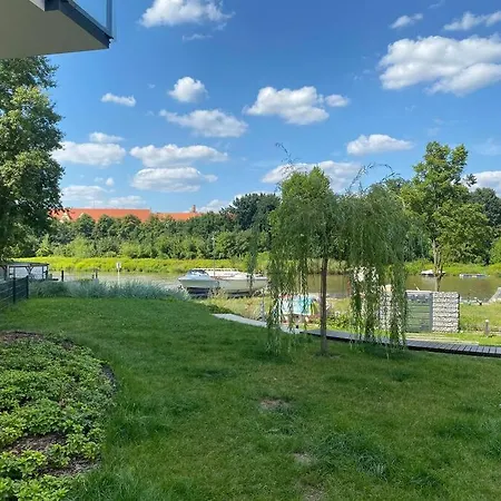 Apartament Art Marina Nad Rzeka Z Bezplatnym Parkingiem