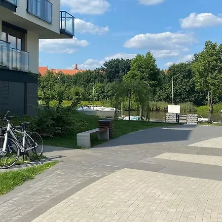 Apartament Art Marina Nad Rzeka Z Bezplatnym Parkingiem *